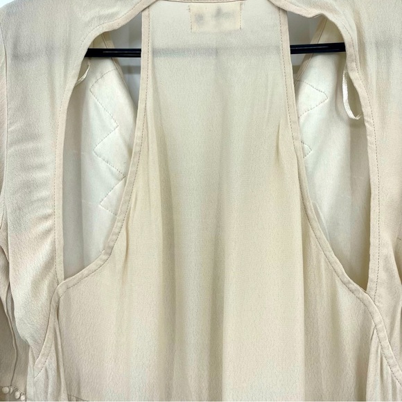 Urban Outfitters Kiss the Sky “Instant Karma” Dress Cream Lace Boho Style Size M - Picture 7 of 12